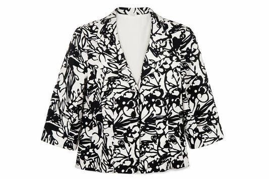 Womens UK Size 16 Preworn White Jacket
