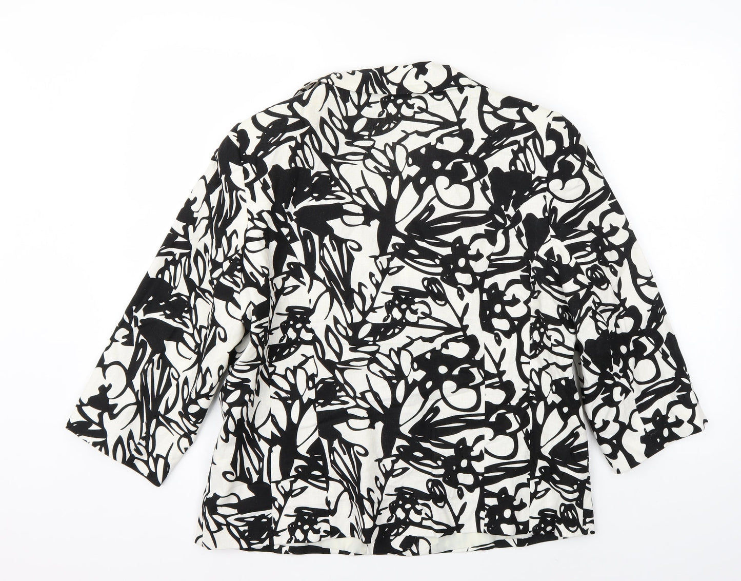 Womens UK Size 16 Preworn White Jacket