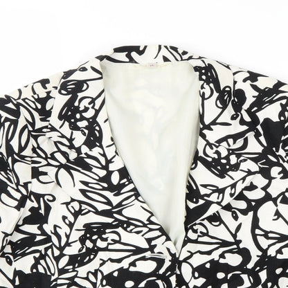 Womens UK Size 16 Preworn White Jacket