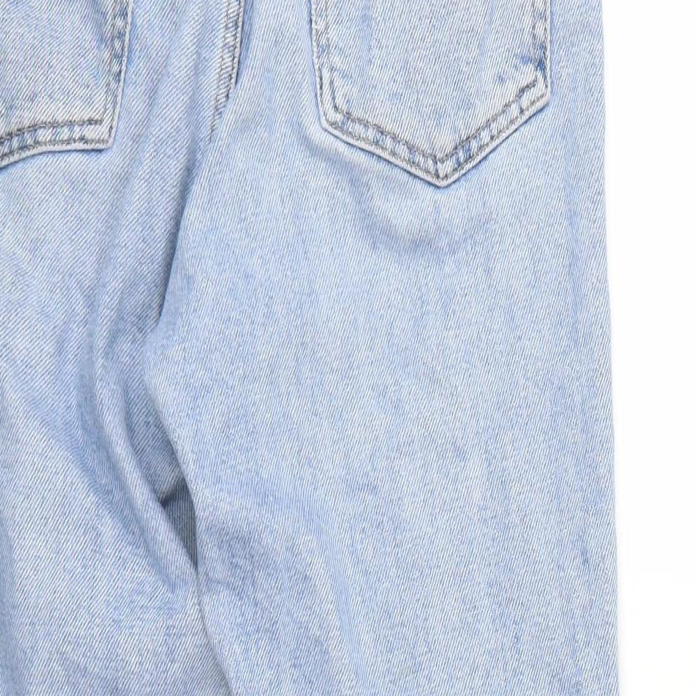 Topshop Womens Blue   Cropped Jeans Size 28 L25 in