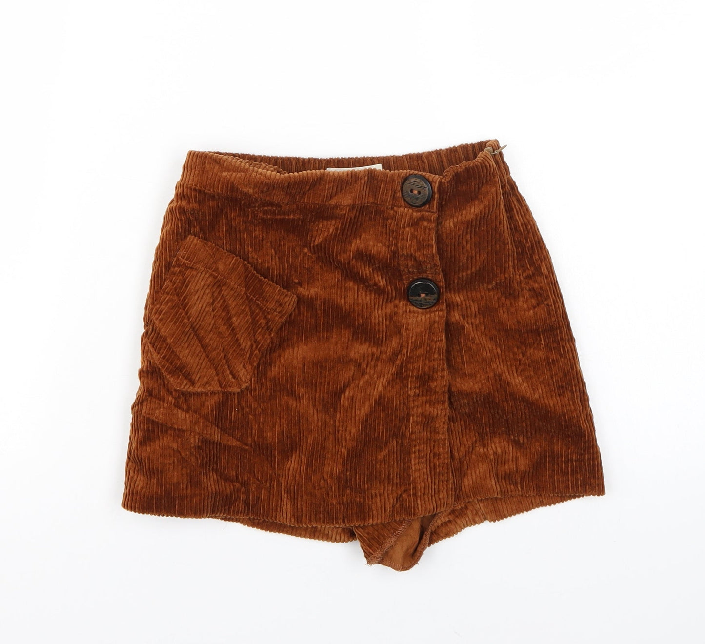 Zara Girls Brown   Bermuda Shorts Size 9 Years