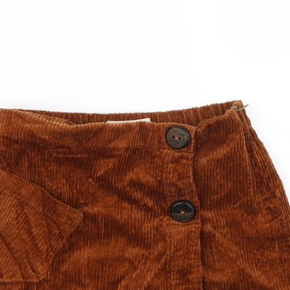 Zara Girls Brown   Bermuda Shorts Size 9 Years