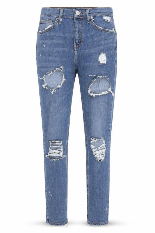 Womens UK Size 28 Topshop Regular Fit Skinny Blue Jeans