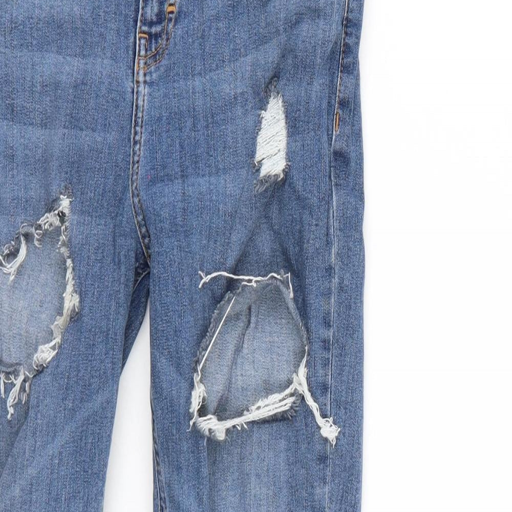 Topshop Womens Blue   Skinny Jeans Size 28 L32 in