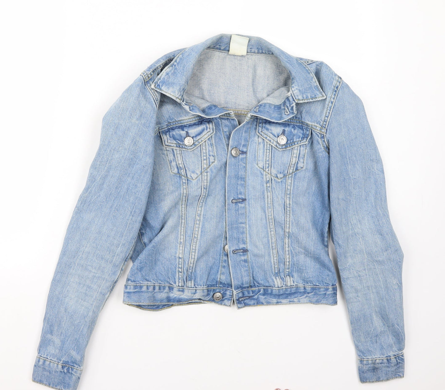 & denim  Womens Blue   Jacket Coat Size 6