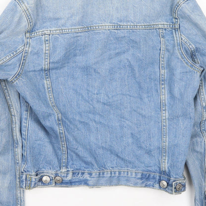 & denim  Womens Blue   Jacket Coat Size 6
