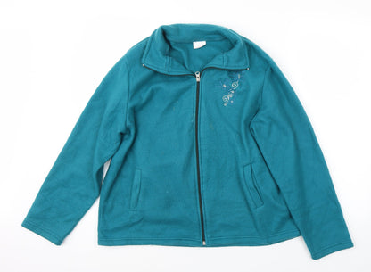 Womens UK Size M Anne De Lancay Blue Jacket