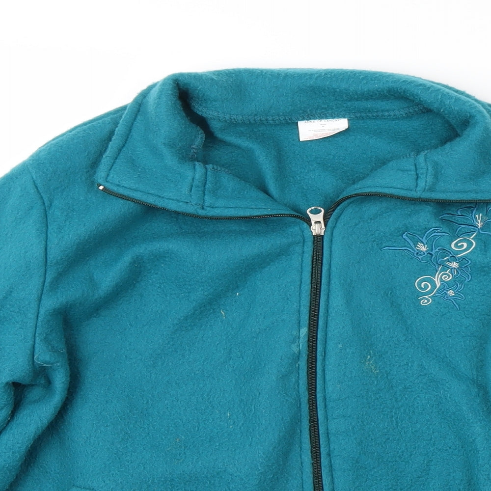 Womens UK Size M Anne De Lancay Blue Jacket
