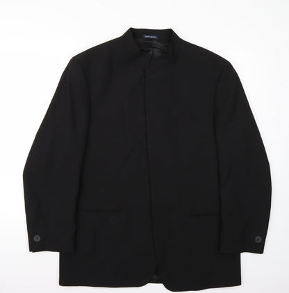 Mens UK Size 42 David Moss Regular Black Suit Jacket