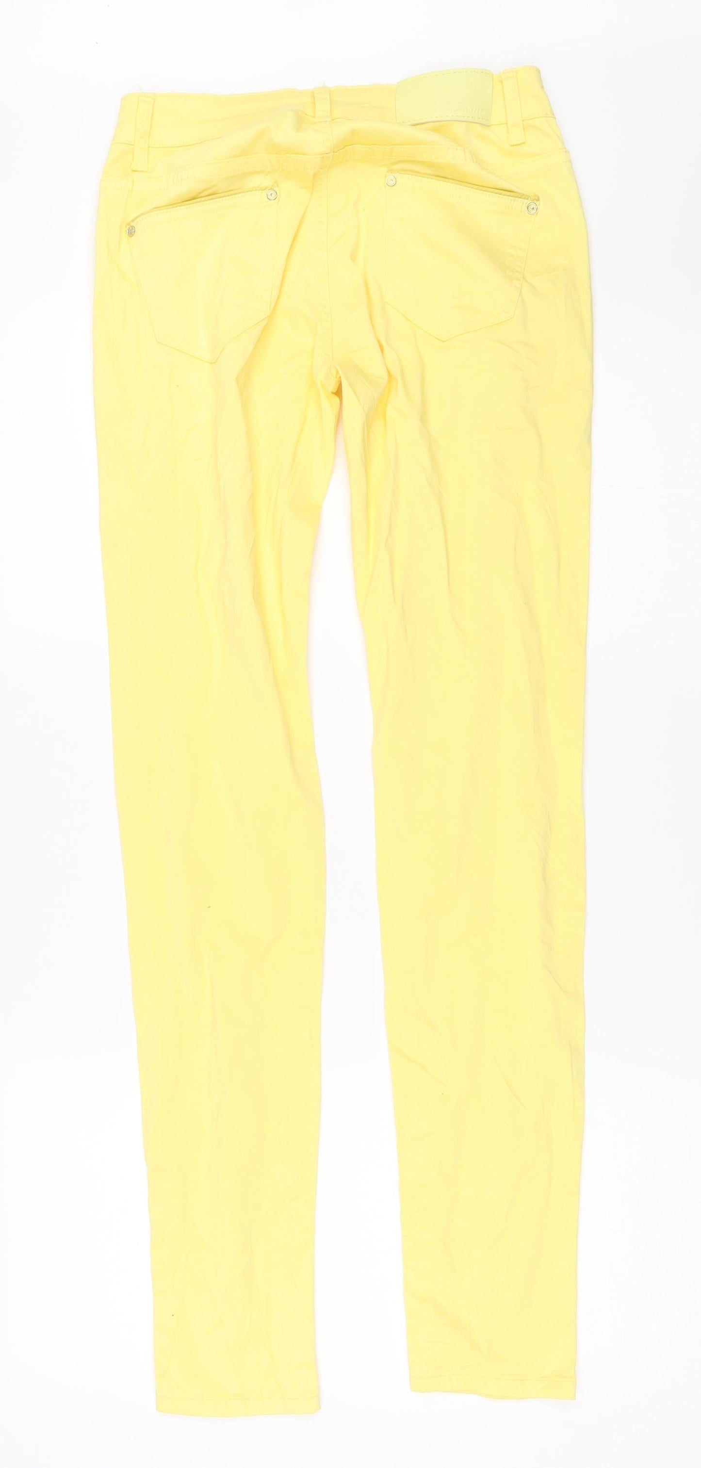 B.S Fashion Womens Yellow   Skinny Jeans Size 36 L32 in