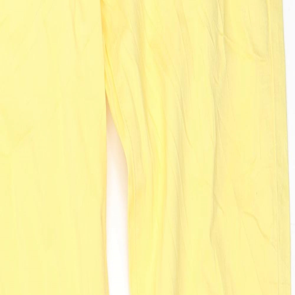 B.S Fashion Womens Yellow   Skinny Jeans Size 36 L32 in
