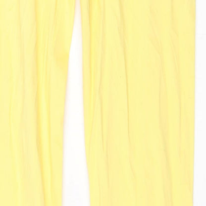 B.S Fashion Womens Yellow   Skinny Jeans Size 36 L32 in