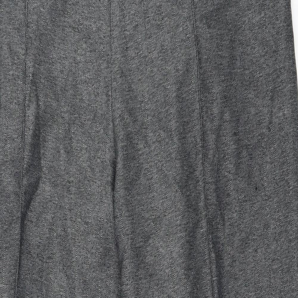 Womens UK Size 14 Marks and Spencer Regular Fit  Grey Trousers
