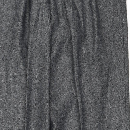 Womens UK Size 14 Marks and Spencer Regular Fit  Grey Trousers