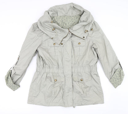 Womens UK Size 14 Preworn Green Jacket