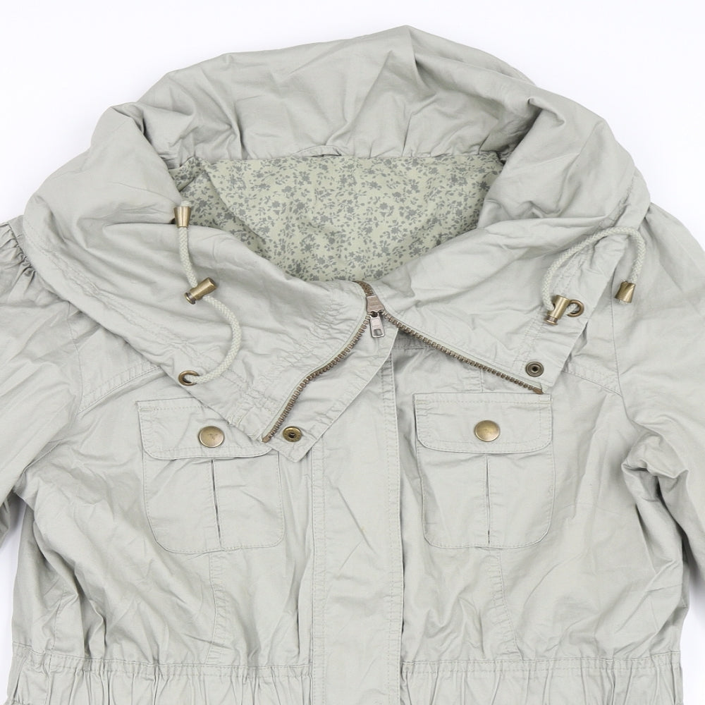 Womens UK Size 14 Preworn Green Jacket