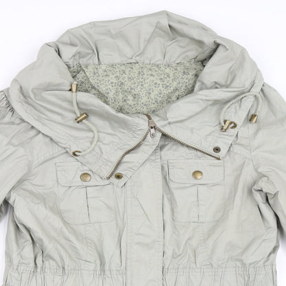 Womens UK Size 14 Preworn Green Jacket