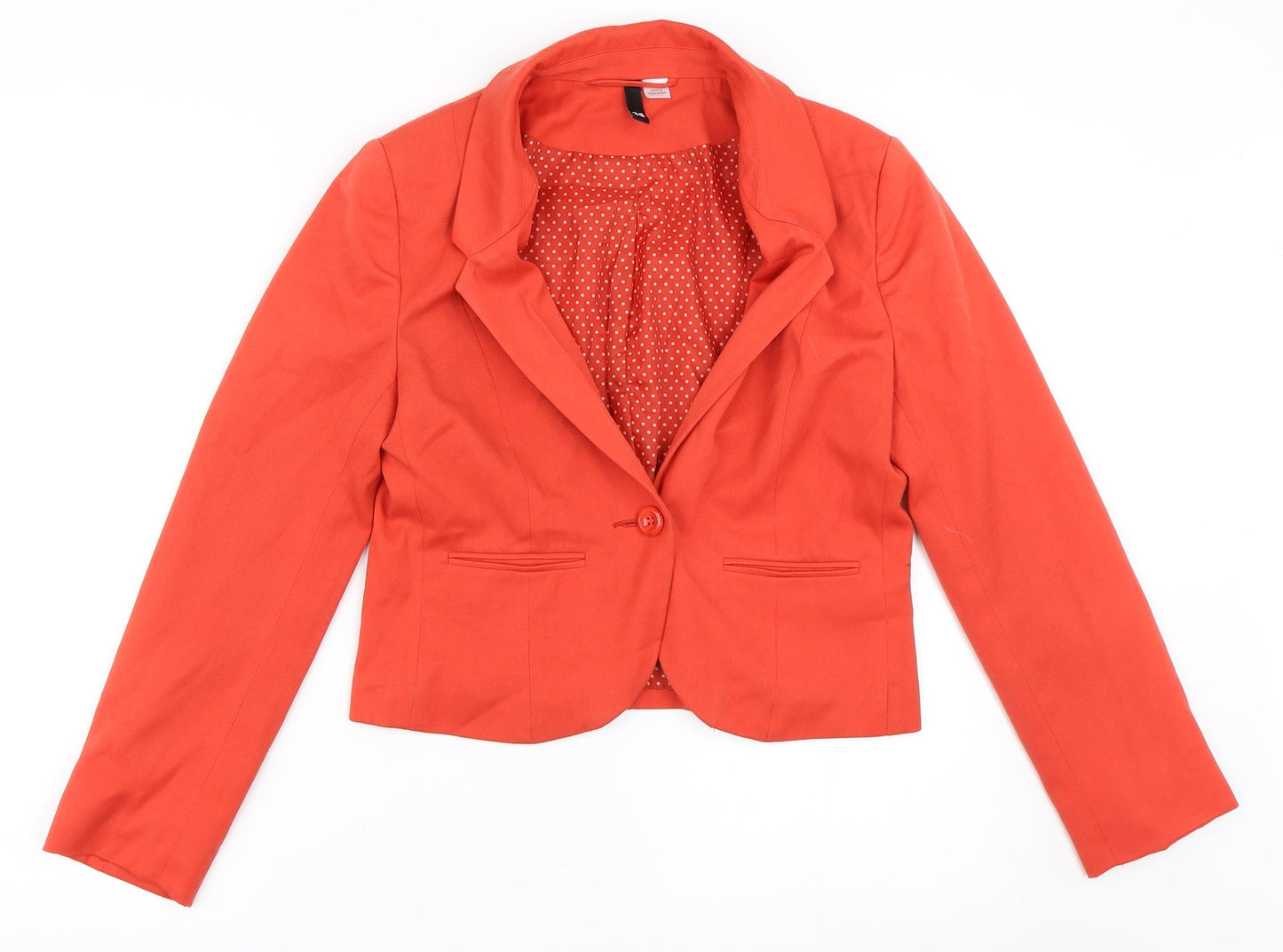 Womens UK Size 38 H&M Red Jacket