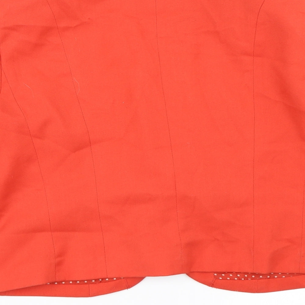 Womens UK Size 38 H&M Red Jacket