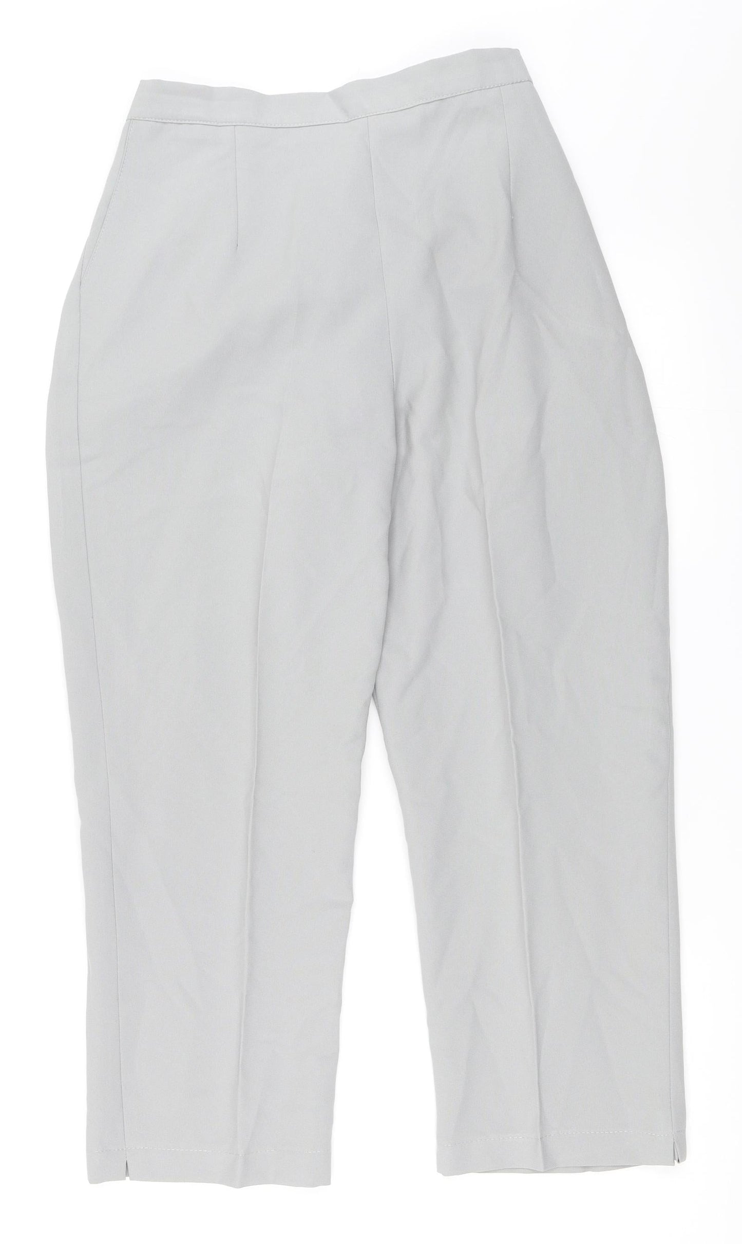 Womens UK Size 16 Preworn Regular Fit  Grey Trousers