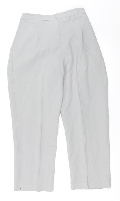 Womens UK Size 16 Preworn Regular Fit  Grey Trousers