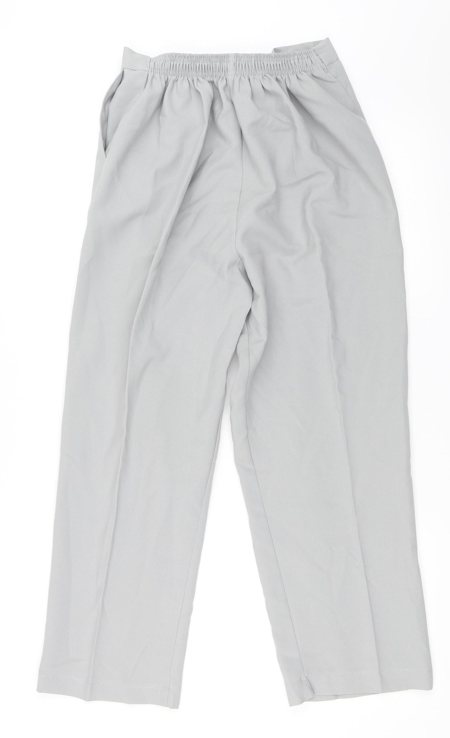 Womens UK Size 16 Preworn Regular Fit  Grey Trousers