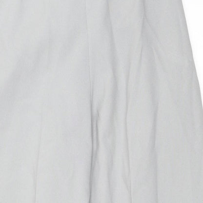 Womens UK Size 16 Preworn Regular Fit  Grey Trousers