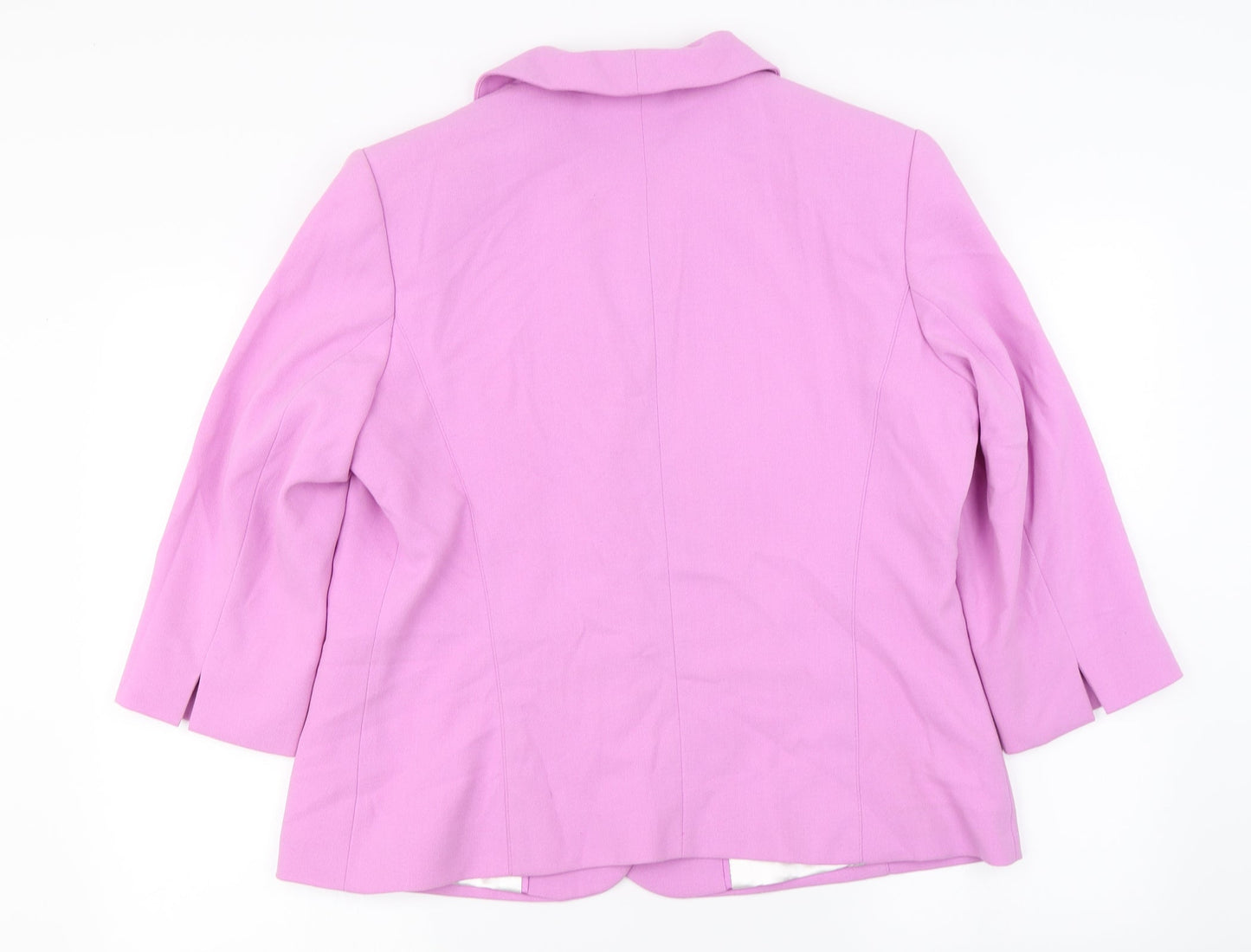 Womens UK Size 16 Anna rose Regular Purple Blazer