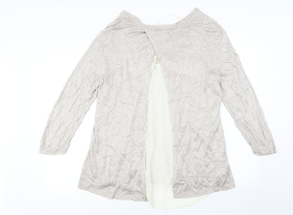 RETRO ology Womens Beige   Pullover Jumper Size XL
