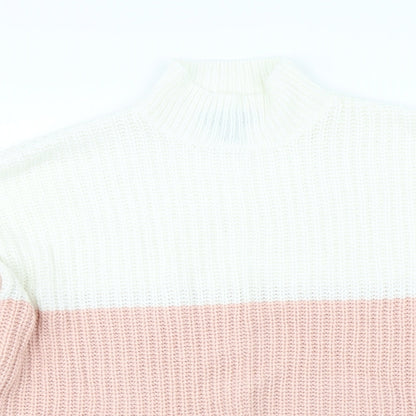 New Look Womens Pink   Pullover Jumper Size S