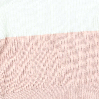 New Look Womens Pink   Pullover Jumper Size S
