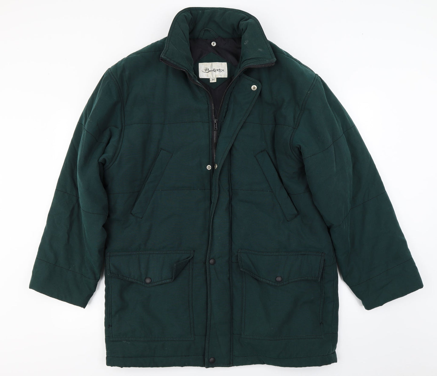 Berkertex Womens Green   Jacket Coat Size M