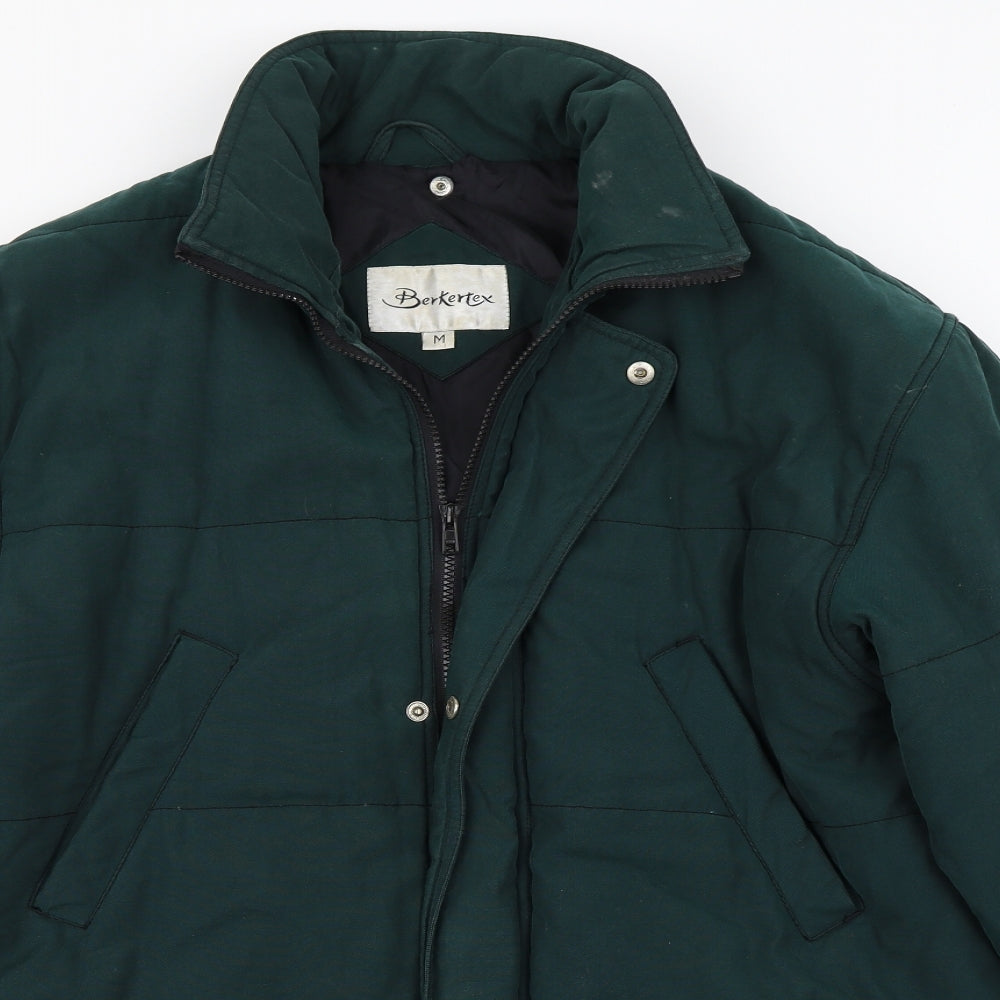 Berkertex Womens Green   Jacket Coat Size M