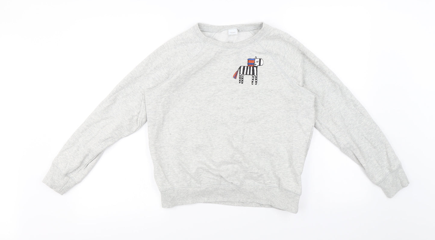 NEXT Boys Grey   Pullover Jumper Size 13 Years