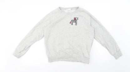 NEXT Boys Grey   Pullover Jumper Size 13 Years