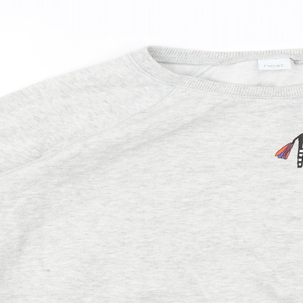NEXT Boys Grey   Pullover Jumper Size 13 Years