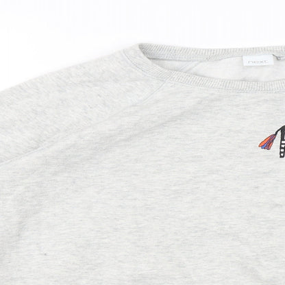 NEXT Boys Grey   Pullover Jumper Size 13 Years