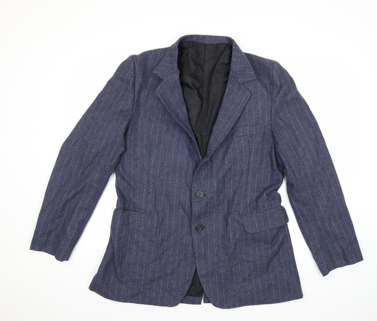 Mens UK Size 38 Preworn Regular Blue Suit Jacket