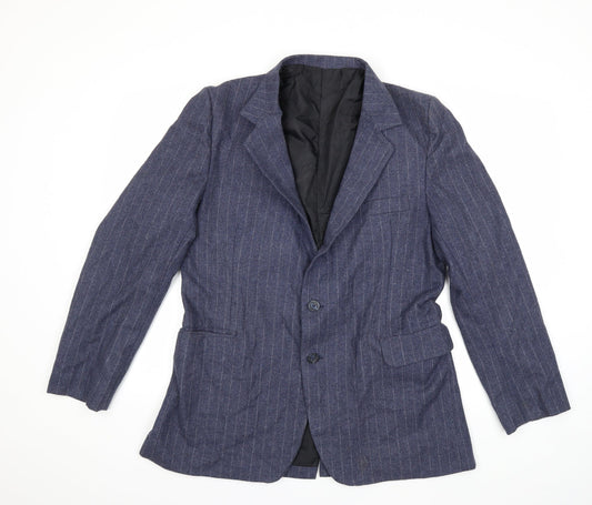 Mens UK Size 38 Preworn Regular Blue Suit Jacket