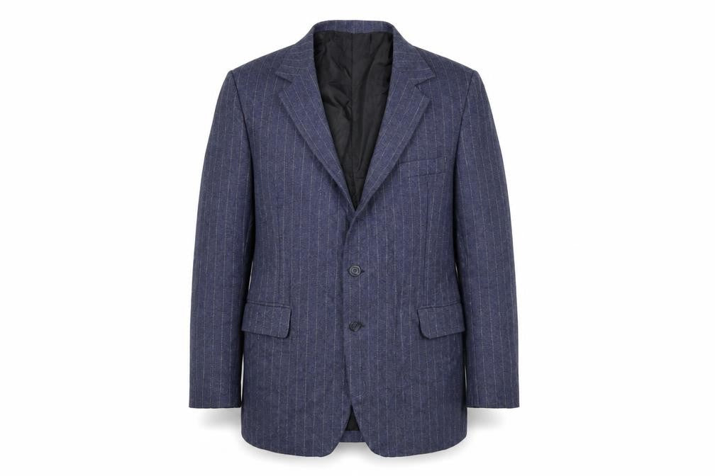 Mens UK Size 38 Preworn Regular Blue Suit Jacket
