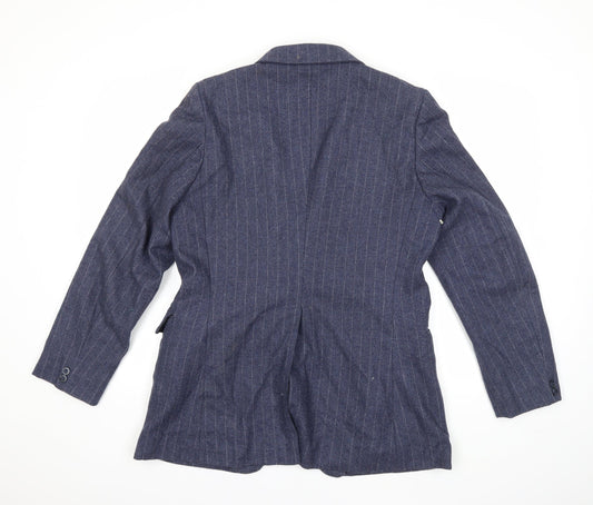 Mens UK Size 38 Preworn Regular Blue Suit Jacket