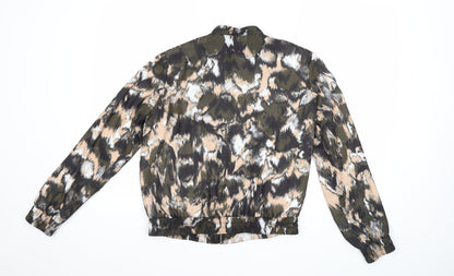 Womens UK Size 10 H&M Green Jacket