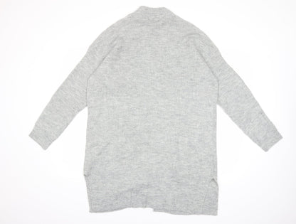 Avenue Womens Grey  Knit Cardigan Jumper Size 14