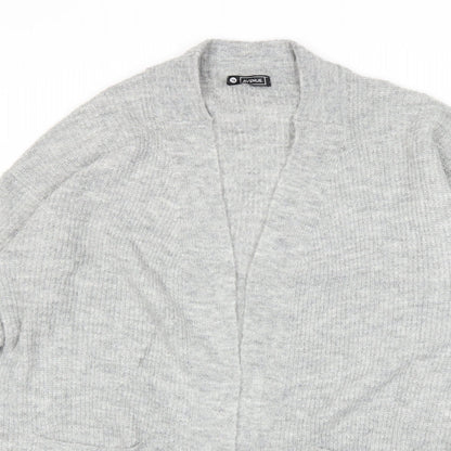 Avenue Womens Grey  Knit Cardigan Jumper Size 14
