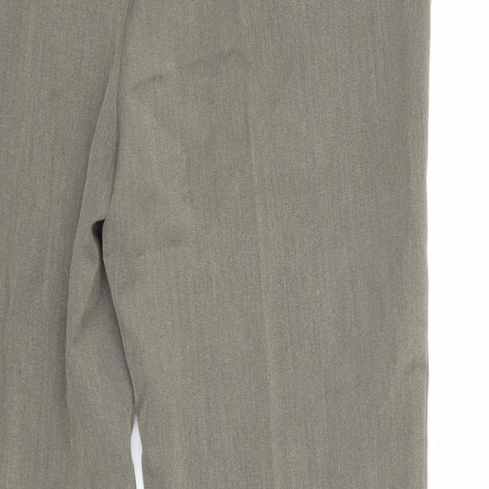 Womens UK Size 12 Marks and Spencer Regular Fit  Grey Trousers