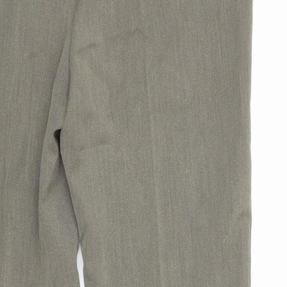 Womens UK Size 12 Marks and Spencer Regular Fit  Grey Trousers