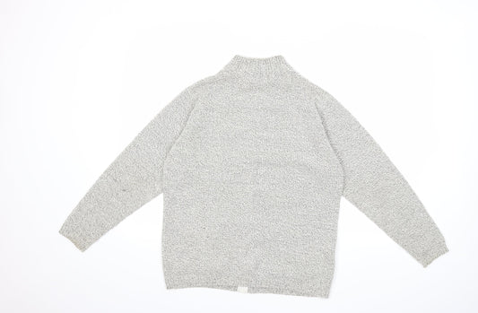 Beaumonde Womens Grey  Knit Cardigan Jumper Size M
