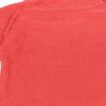 Lakeland Womens Red  Knit Pullover Jumper Size 16