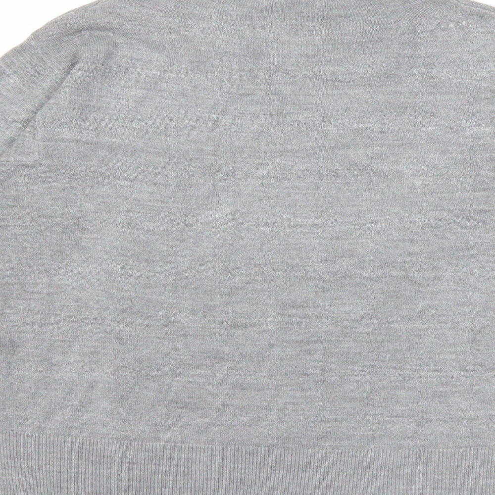 Marks and Spencer Womens Grey  Knit Pullover Jumper Size XS