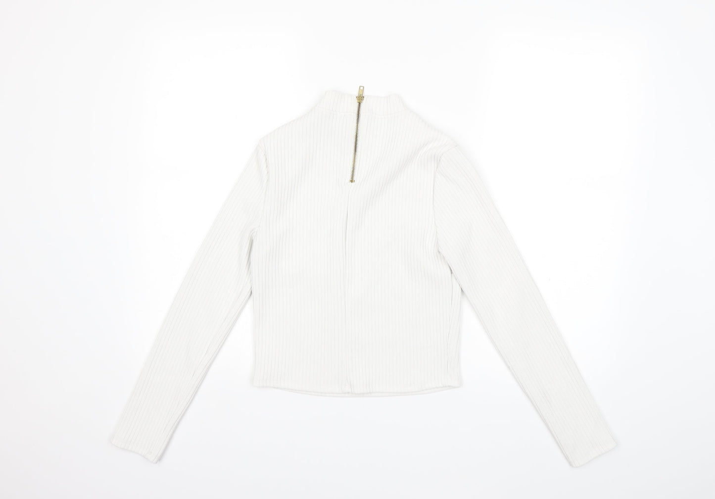 FOREVER 21 Womens White   Basic T-Shirt Size M